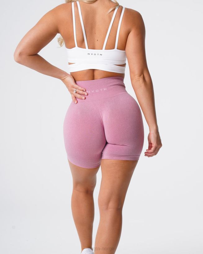 pro sømløse shorts 22RN2T384 pastell rosa Fitness NVGTN kvinner