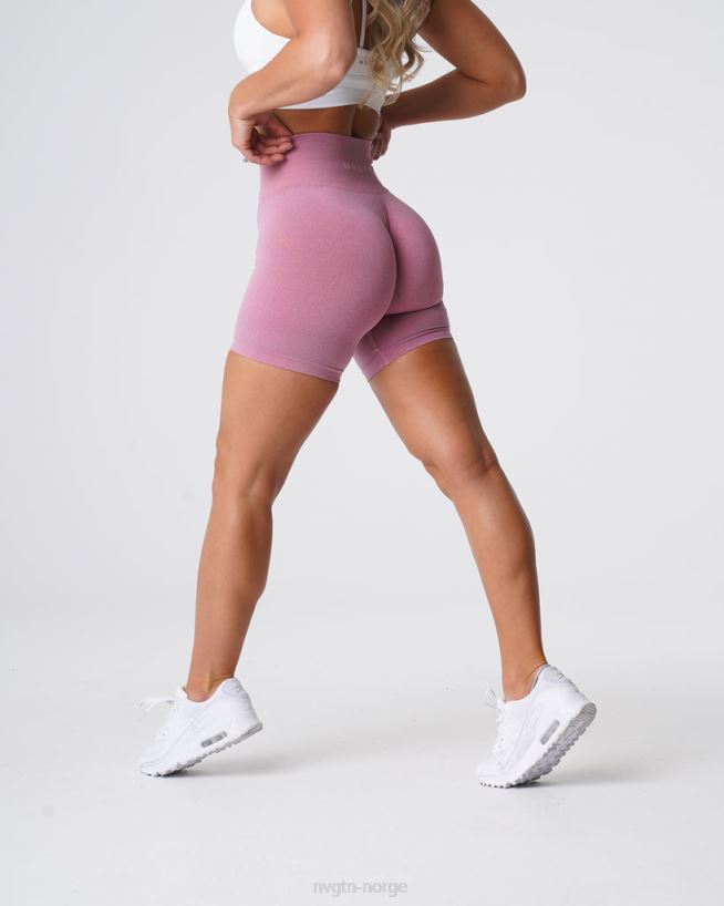 pro sømløse shorts 22RN2T384 pastell rosa Fitness NVGTN kvinner