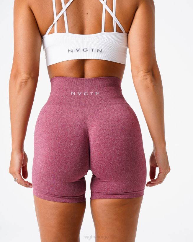 pro sømløse shorts 22RN2T385 rødbrun Fitness NVGTN kvinner