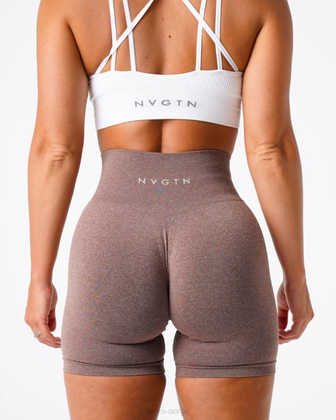 pro sømløse shorts 22RN2T388 kakao Fitness NVGTN kvinner