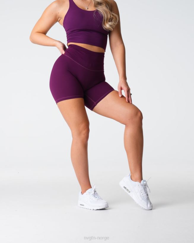 signatur 2.0 shorts 22RN2T436 plomme Fitness NVGTN kvinner