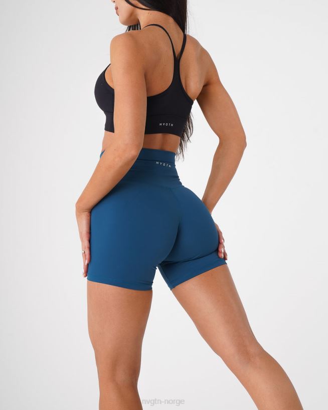signatur 2.0 shorts 22RN2T466 stillehavsblå Fitness NVGTN kvinner