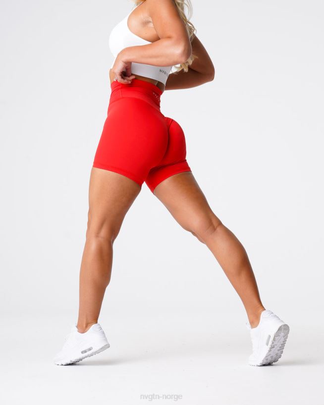 signatur 2.0 shorts 22RN2T476 skarlagenrød Fitness NVGTN kvinner