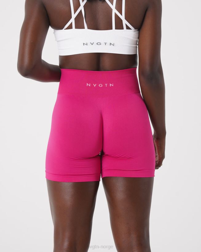 solid sømløs shorts 22RN2T462 magenta Fitness NVGTN kvinner