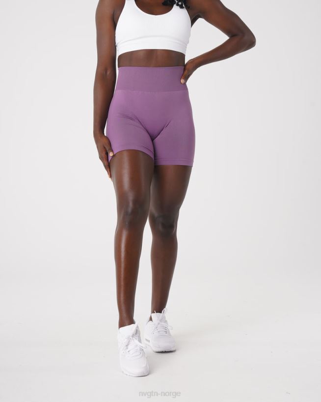 solid sømløs shorts 22RN2T463 orkide Fitness NVGTN kvinner