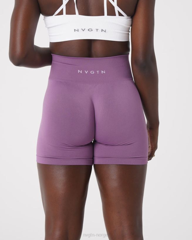 solid sømløs shorts 22RN2T463 orkide Fitness NVGTN kvinner