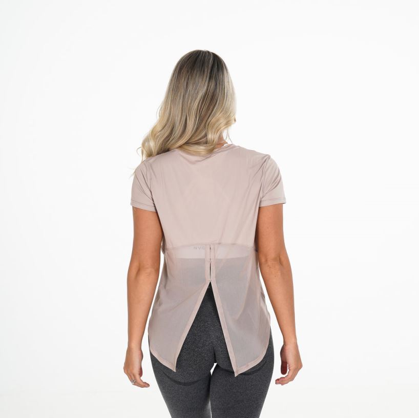 overdådig t-skjorte 22RN2T273 beige Fitness NVGTN kvinner
