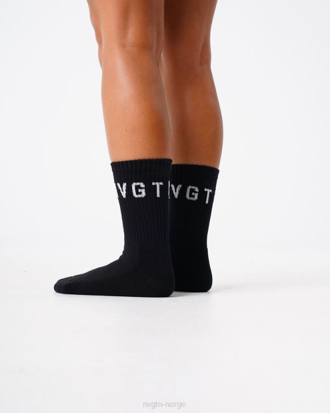 mannskapssokker 22RN2T713 svart Fitness NVGTN kvinner