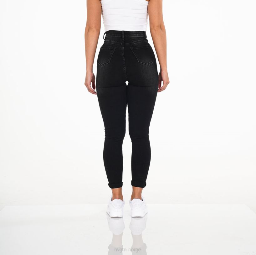 navishape jeans 22RN2T742 svart livsstil NVGTN kvinner