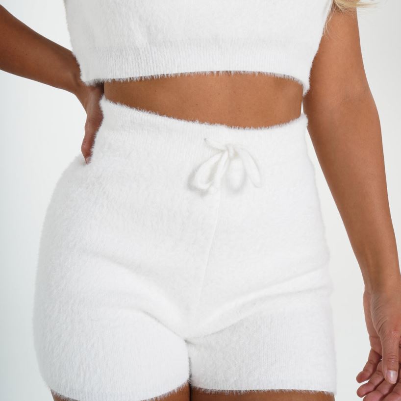 uformelle søte lounge-shorts 22RN2T751 hvit livsstil NVGTN kvinner