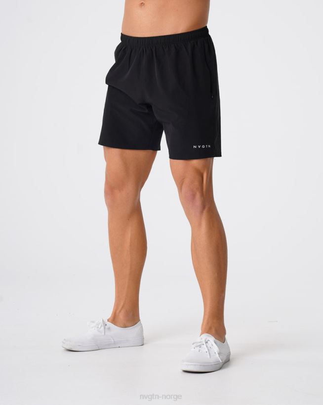flex shorts 22RN2T777 svart bunner NVGTN menn