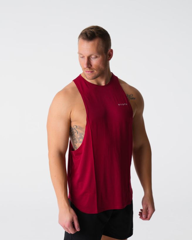 tech edge tank 22RN2T766 Høyrød topper NVGTN menn