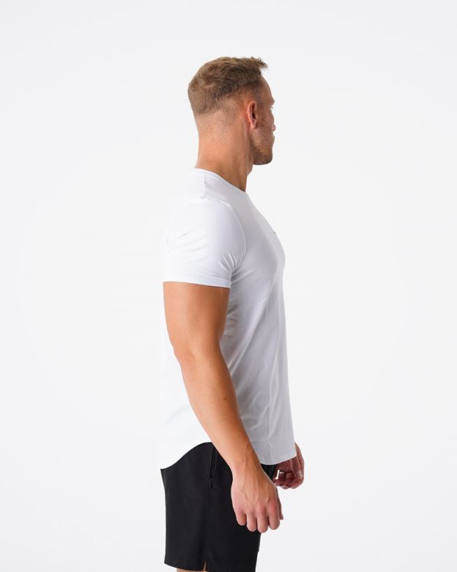 pulsmontert t-skjorte 22RN2T768 hvit topper NVGTN menn