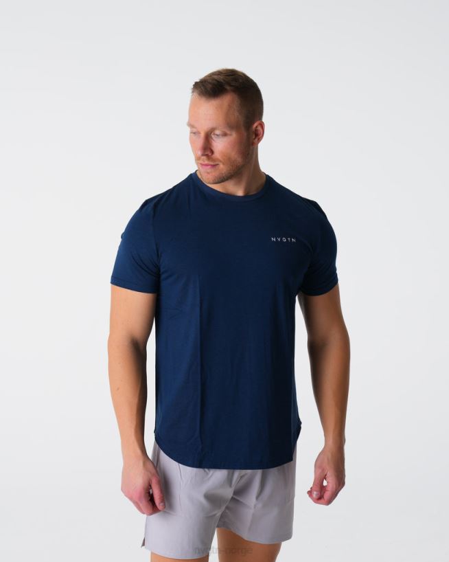 pulsmontert t-skjorte 22RN2T770 marinen topper NVGTN menn