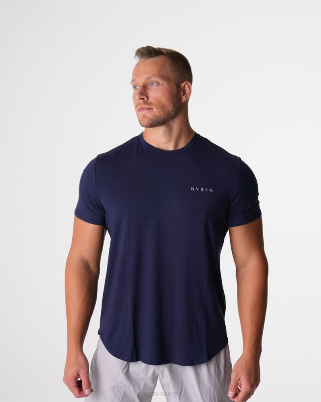 teknisk tilpasset t-skjorte 22RN2T760 marinen topper NVGTN menn